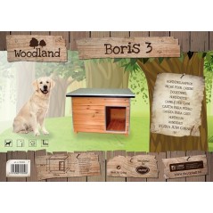 Woodland Niche pour chien Boris Classic 113x75x89cm - Duvo+ - 365,00 € - Duvo + - 5413382700508 - Ornibird SRL