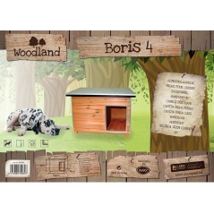 Woodland Niche pour chien Boris Classic 142x93x97cm - Duvo+ - 449,00 € - Duvo + - 5413382700607 - Ornibird SRL