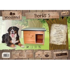 Woodland Niche pour chien Boris Classic 163x106x116cm - Duvo+ - 615,00 € - Duvo + - 5413382700706 - Ornibird SRL