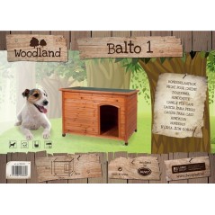 Woodland Niche pour chien Balto Classic 85x58x58cm - Duvo+ - 195,00 € - Duvo + - 5413382026530 - Ornibird SRL