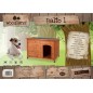 Woodland Niche pour chien Balto Classic 85x58x58cm - Duvo+ Woodland Niche pour chien Balto Classic 85x58x58cm - Duvo+