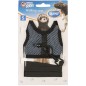 Harnais de Promenade Petits Animaux Noir Taille S - Duvo+ Harnais de Promenade Petits Animaux Noir Taille S - Duvo+
