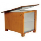 Cage d'Abri Pinson, toit plat