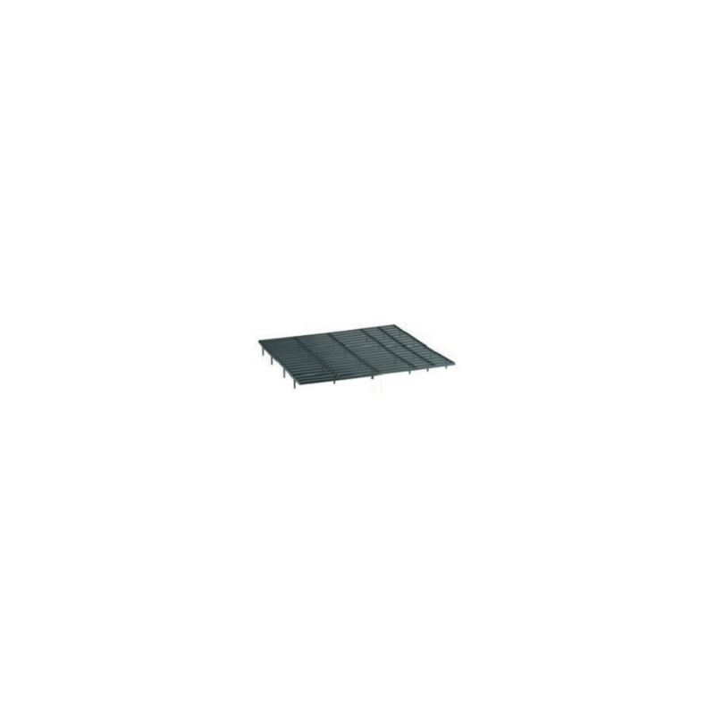 Grille gris en plastique 37x34x2cm pour casiers Grille gris en plastique 37x34x2cm pour casiers