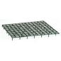 Grille bleu en plastique 36x34x2cm pour casiers Grille bleu en plastique 36x34x2cm pour casiers
