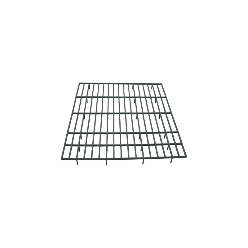 Grille gris en plastique 41x36cm pour casiers