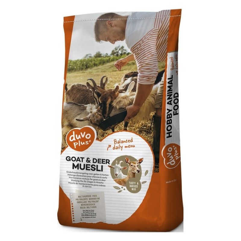 Chèvre et Cerf Muesli 18kg - Duvo+