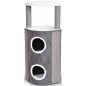Grattoir Bert Gris/Blanc L-42x42x110cm - Duvo+