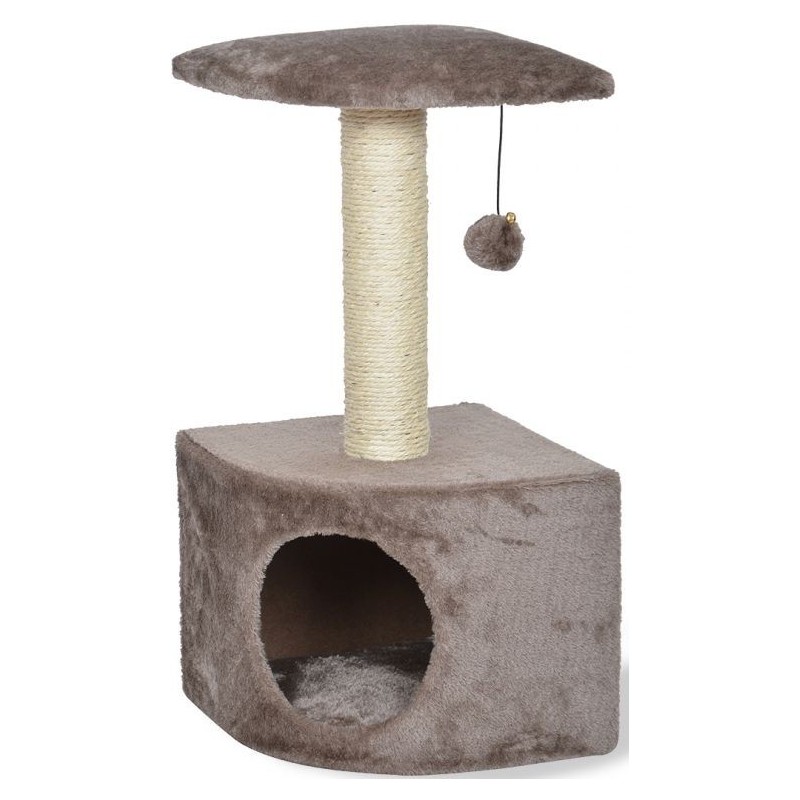 Griffoir de coin Bessie Taupe 30x30x58cm - Duvo+