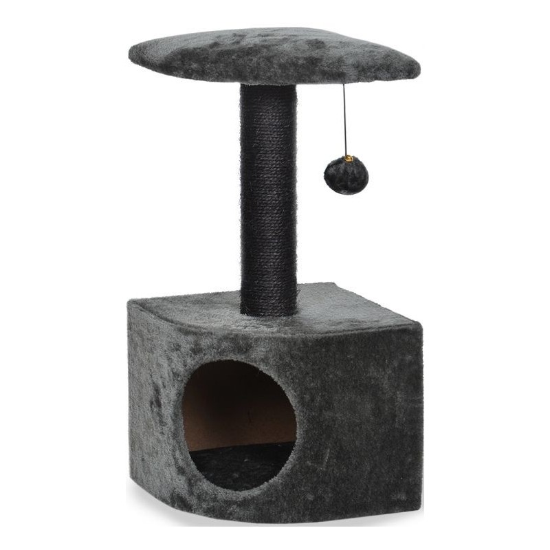 Griffoir de coin Benny Noir 30x30x58cm - Duvo+