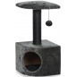 Griffoir de coin Benny Noir 30x30x58cm - Duvo+