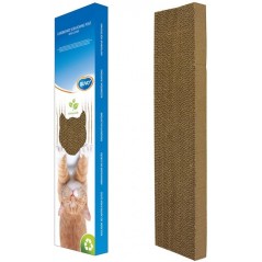 Griffoir Carton avec Herbe à Chat 50x13x6cm - Duvo+ à 8,95 € - Duvo + - 1717040 - Arbre à chat & griffoir
