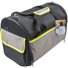 Lyon Pet bag Noir 41x26x28cm - Duvo+ - 49,95 € - Duvo + - 5414365335595 - Ornibird SRL