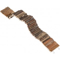 Echelle pliable en bois 55x7cm - Duvo+ - 8,45 € - Duvo + - 5414365266929 - Ornibird SRL