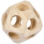 Balle de Jeu en Bois 10x10x10cm - Duvo+
