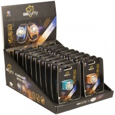 Flashlight Octa USB Bleu ou Orange 4x2,8x1,6cm - Duvo+ - 14,95 € - Duvo + - 5414365315368 - Ornibird SRL
