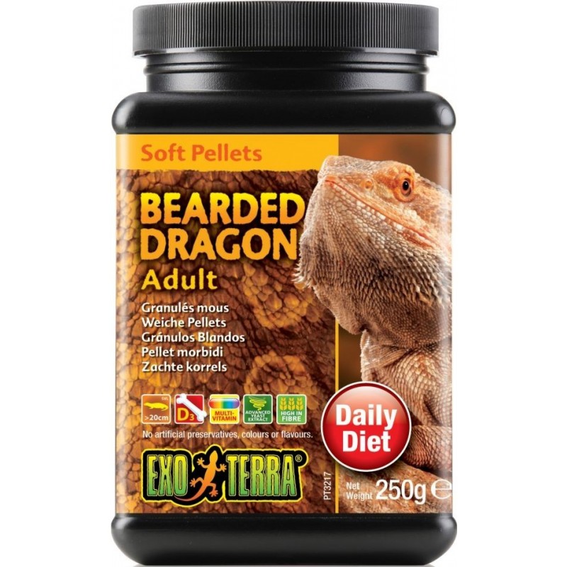 Exo Bearded Dragon Adult 250gr - Exo Terra 33/PT3217 Exo Terra 12,95 € Ornibird Exo Bearded Dragon Adult 250gr - Exo Terra 33/PT3217 Exo Terra 12,95 € Ornibird