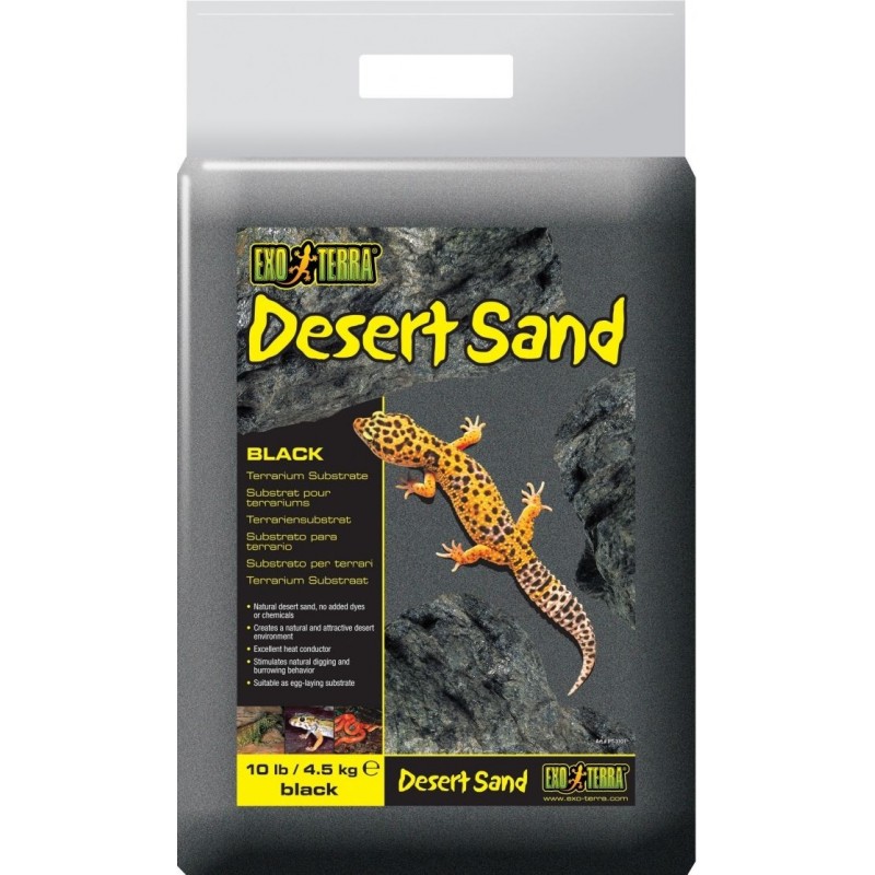 Sable desert Noir 4,5kg - Exo Terra 33/PT3101 Exo Terra 15,82 € Ornibird