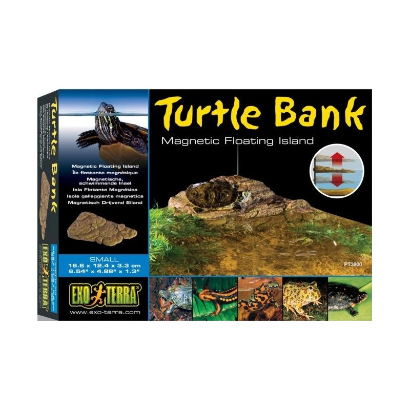 Exo Turtle Bank île flottante magnétique S-16,6x12,4x3,3cm - Exo Terra 33/PT3800 Exo Terra 27,95 € Ornibird