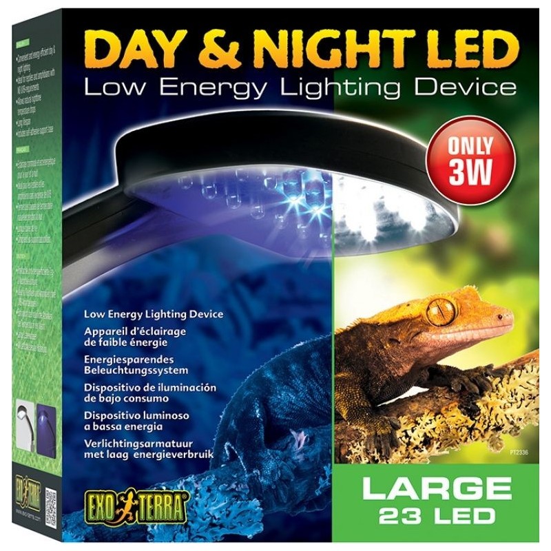 Exo Eclairage à LED jour et nuit L-3w - Exo Terra