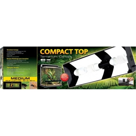Exo Compact Top rampe éclairage M/60cm - Exo Terra à 74,50 € - Exo Terra - 33/PT2227 - Lampes