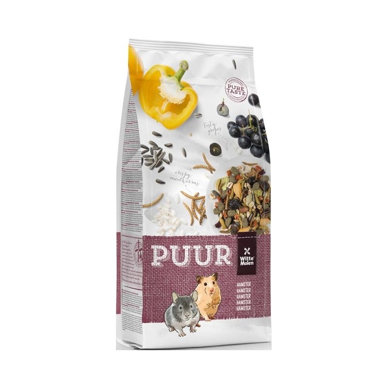 Puur Hamster 400gr - Witte Molen Puur Hamster 400gr - Witte Molen