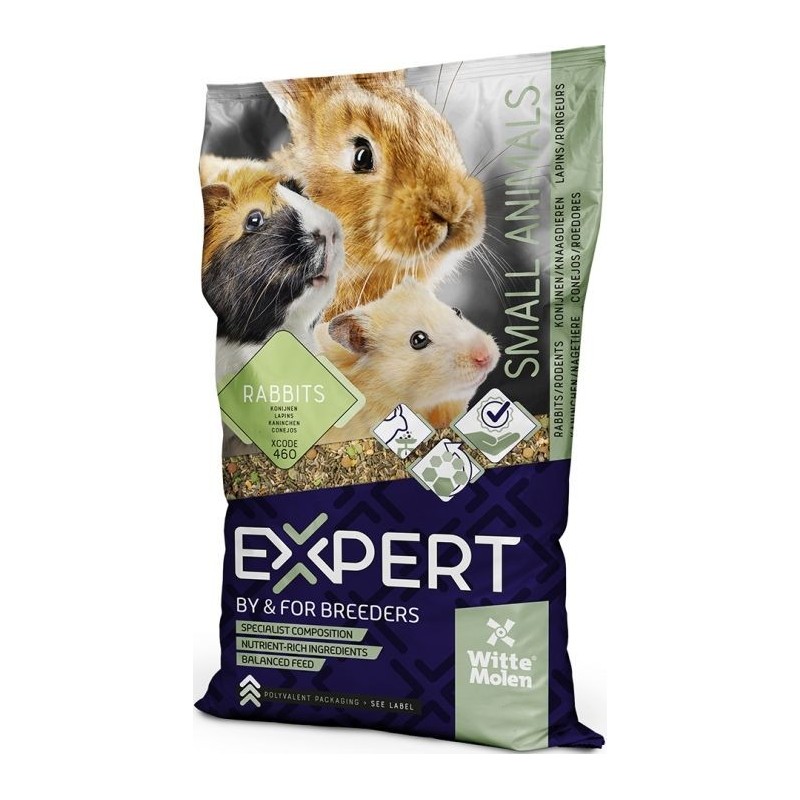 Expert Lapins 5kg - Witte Molen Expert Lapins 5kg - Witte Molen