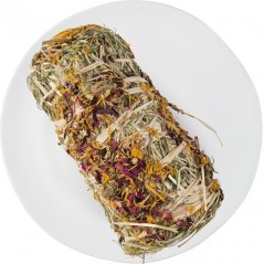 Puur Pauze Botte de foin hibiscus & menthe 200gr - Witte Molen - 6,05 € - Witte Molen - 8711304671514 - Ornibird SRL