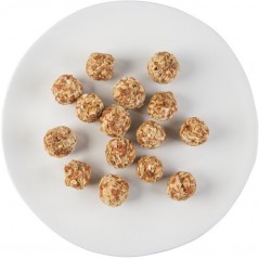 Puur Pauze Balle de légumes panais & carotte 100gr - Witte Molen - 5,45 € - Witte Molen - 8711304685214 - Ornibird SRL