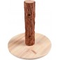 Tronc d'arbre pour friandises en bois 30x30x30cm - Duvo+ Tronc d'arbre pour friandises en bois 30x30x30cm - Duvo+