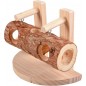 Tunnel cache-cache en bois 21x11,5x16cm - Duvo+ Tunnel cache-cache en bois 21x11,5x16cm - Duvo+