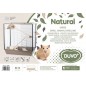 Cage Natural Fargo Moka 78x48x80cm - Duvo+ Cage Natural Fargo Moka 78x48x80cm - Duvo+