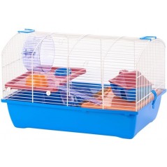 Cage Ibiza Diego 2 Bleu 50x33x33cm - Duvo+ - 79,95 € - Duvo + - 5414365329778 - Ornibird SRL