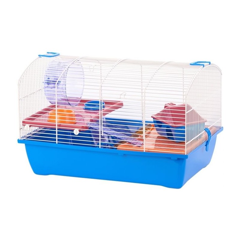 Cage Ibiza Diego 2 Bleu 50x33x33cm - Duvo+ Cage Ibiza Diego 2 Bleu 50x33x33cm - Duvo+