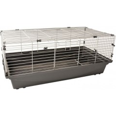 Cage Rabbit 100 Eco Gris 100x54,5x41,5cm - Duvo+ 312100 Duvo + 79,33 € Ornibird