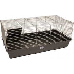Cage Liberty 120 Gris 118x59x50cm - Duvo+ - 144,95 € - Duvo + - 5414365193003 - Ornibird SRL