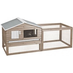 WoodLand Clapier Snoozer Cottage 161x60x73cm - Duvo + - 278,95 € - Duvo + - 5414365067007 - Ornibird SRL