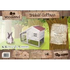 WoodLand Clapier Tridolf Cottage 150x80x108cm - Duvo+ 603/439 Duvo + 352,07 € Ornibird