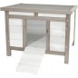 WoodLand Clapier Howie 2 Cottage 60x50x47cm - Duvo+ WoodLand Clapier Howie 2 Cottage 60x50x47cm - Duvo+