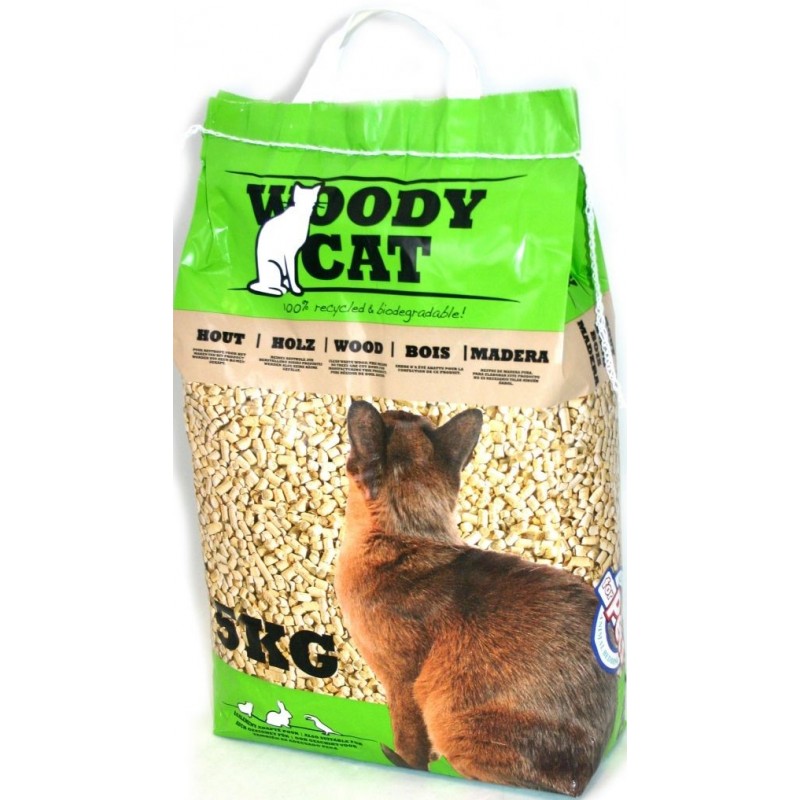 Litière pour Chats 8L/5kg - Woody Cat 804/007 Woody Cat 9,45 € Ornibird