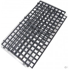 Caillebotis en plastique 16 pièces 25x25x6,8cm 26125 Natural 25,80 € Ornibird