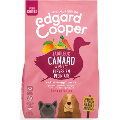 Croquettes Puppy Canard & Poulet frais élevés en plein air 7kg - Edgard & Cooper à 54,00 € - Edgard & Cooper - 9486222 - Edga...