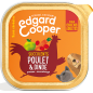 Barquette Adult Poulet & Dinde 150gr - Edgard & Cooper Barquette Adult Poulet & Dinde 150gr - Edgard & Cooper