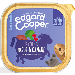 Barquette Adult Bœuf & Canard 150gr - Edgard & Cooper 9485386 Edgard & Cooper 1,90 € Ornibird