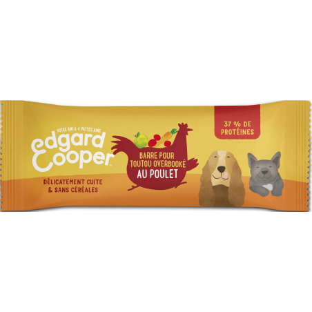 Exquise barre au poulet pour journées overbookées 25gr - Edgard & Cooper à 1,85 € - Edgard & Cooper - 9487205 - Edgard & Cooper