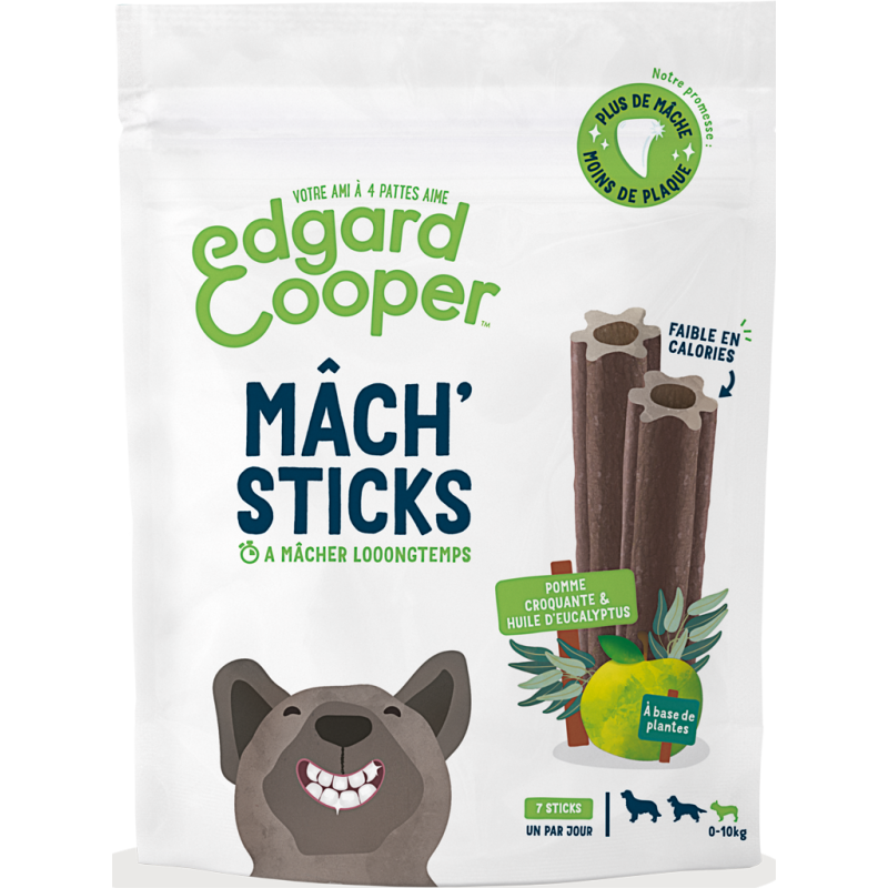 Mâch'sticks Pomme & Eucalyptus 7stick S-105gr - Edgard & Cooper 7142125 Edgard & Cooper 4,00 € Ornibird
