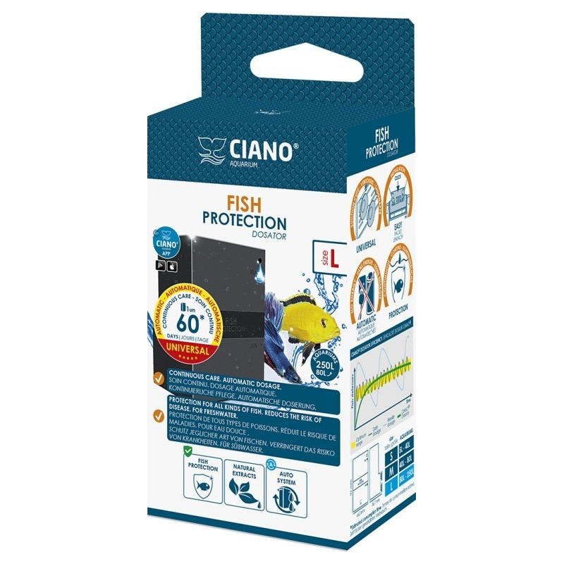 Fish Protection Dosator L - Ciano 77560045 Ciano 19,45 € Ornibird Fish Protection Dosator L - Ciano 77560045 Ciano 19,45 € Ornibird