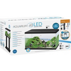 Aquarium 60 Led CF80 Noir 60x30x41cm - Ciano à 115,00 € - Ciano - 77540228 - Aquarium & meubles