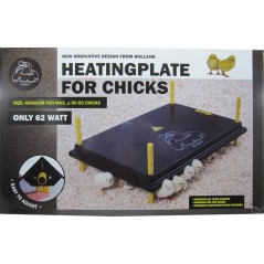 Panneau chauffant 60x40cm 62W à 109,95 € - Kinlys - 24132 - Lampes chauffantes
