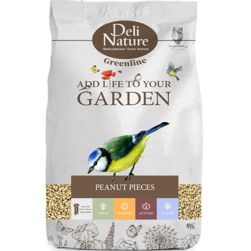 Greenline Peanut Pieces 850gr - Deli Nature 028807 Deli Nature 4,05 € Ornibird